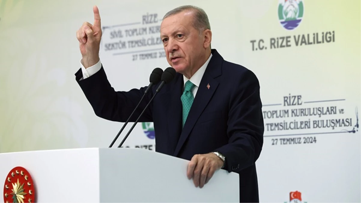 Cumhurbaşkanı Erdoğan: Netanyahu gibi birine kırmızı halı sermek, büyük bir akıl tutulmasıdır