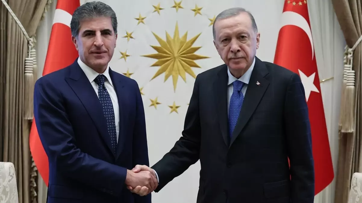 Cumhurbaşkanı Erdoğan – Neçirvan Barzani görüşmesi sonrası ilk açıklama geldi